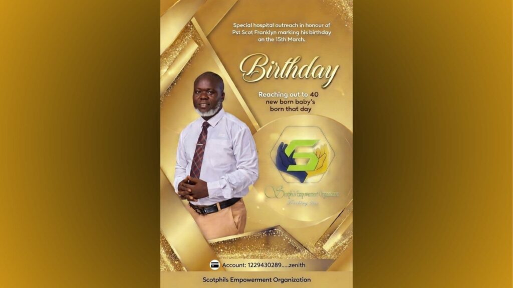 happy birthday, pastor scot