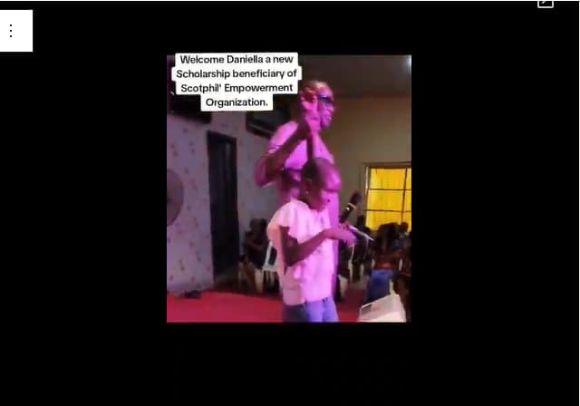 daniella, a scotphils empowerment organisation beneficiary